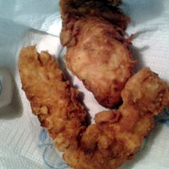 simple fried chicken A picture of simple fried chicken.