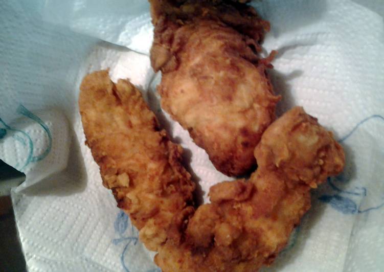 Step-by-Step Guide to Prepare Quick simple fried chicken