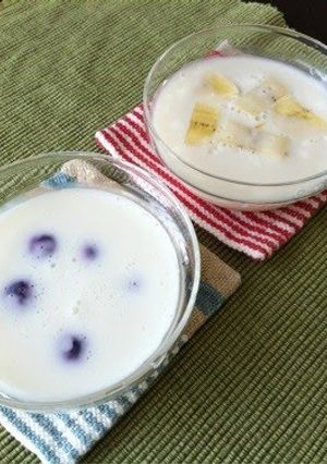A picture of Easy Yogurt Jelly with Your Favorite Fruits.
