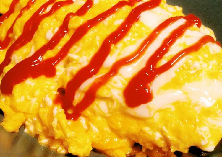 Recipe of Favorite Easy and Simple Fluffy Omurice