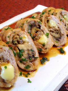 A picture of Good for Bento: Maitake Mushrooms and Cheese Meat Roll.