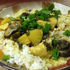 A picture of Melissa's Crockpot Thai Chicken.