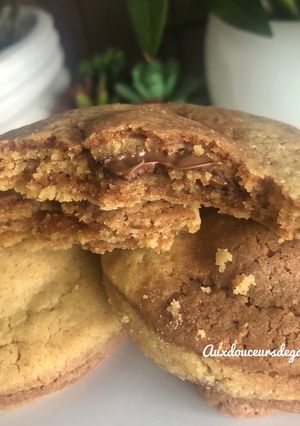 Une photo de Cookies 🍪 chocolat - beurre de cacahuètes