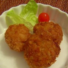 A picture of Fried Albacore Tuna.
