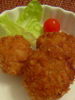 A picture of Fried Albacore Tuna.