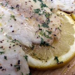 A picture of Greek Lemon Baked Tilapia.