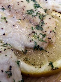 A picture of Greek Lemon Baked Tilapia.