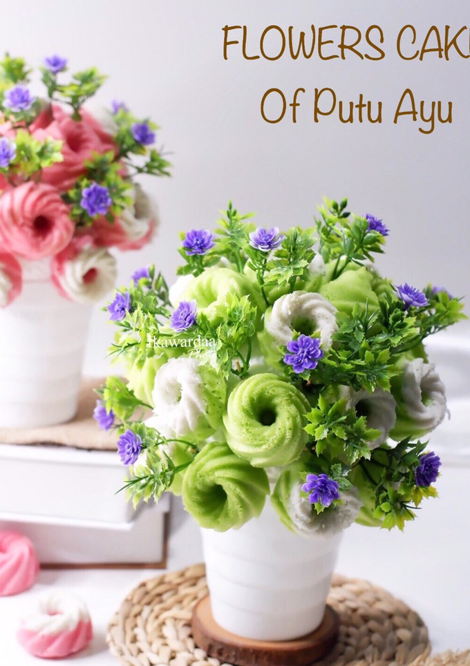 Foto resep Flowers Cake of Putu Ayu