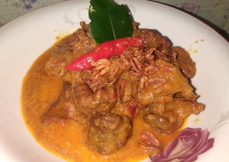 Resep Rendang daging sapi, Lezat