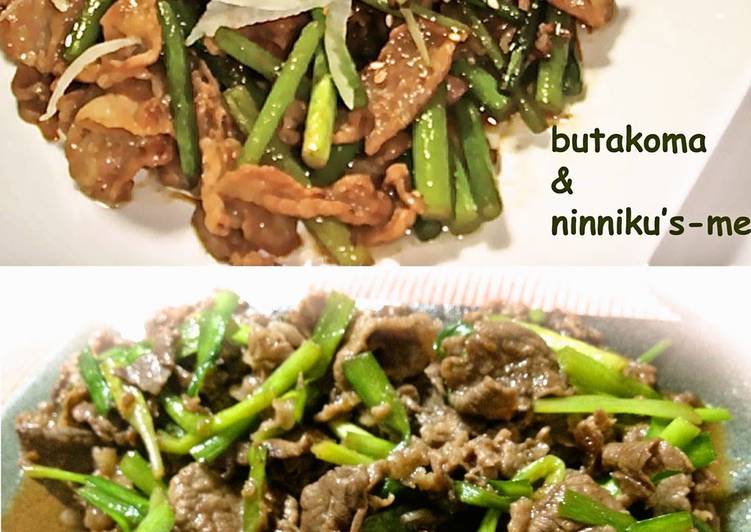 Easiest Way to Prepare Homemade For Summer! Pork Offcuts & Garlic Shoots Stamina Stir Fry