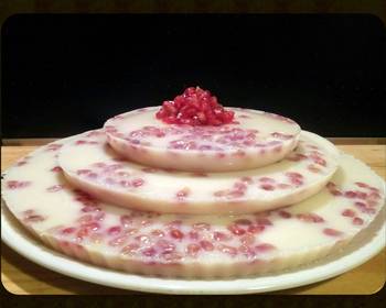 Popular Cuisine AMIEs Lychee JELLY with Pomegranate Yummy