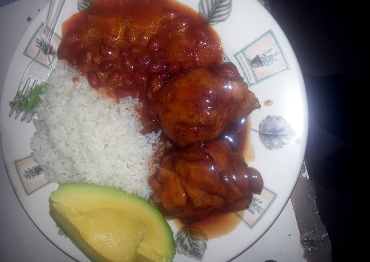 Simple Way to Make Any-night-of-the-week oven honey bbq chicken