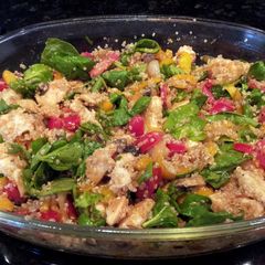 A picture of Chicken and Quinoa Casserol.
