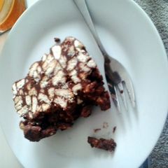 A picture of Chocolate Cookie Cake.