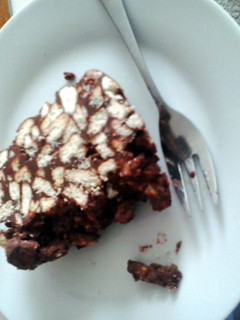 A picture of Chocolate Cookie Cake.
