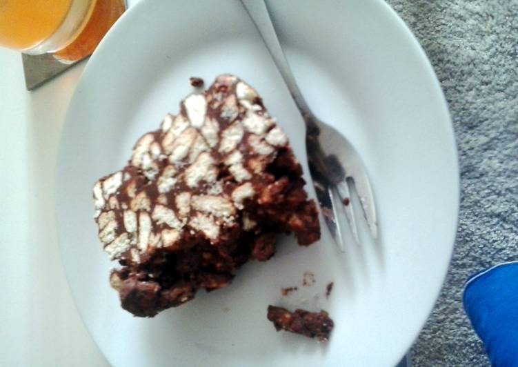 Recipe of Quick Chocolate Cookie Cake
