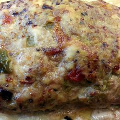 A picture of Mexican Turkey Meatloaf.