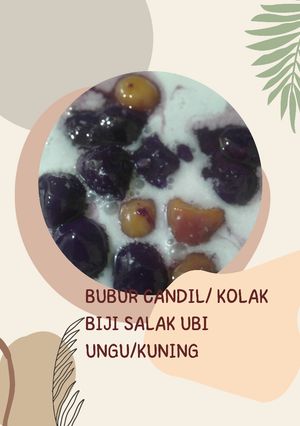 Foto resep Bubur Candil/Kolak Biji Salak (Ubi Ungu/Kuning)