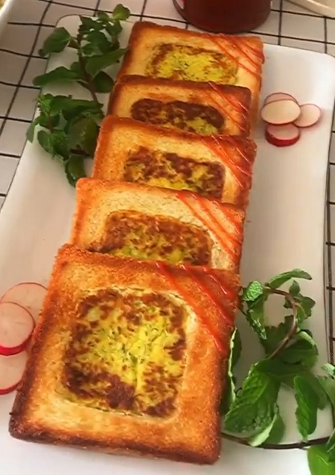 عکسی از دستور کوکو سیب زمینی لقمه ای