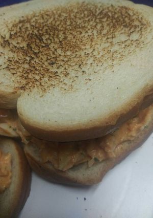 A picture of Chicken Salad Sandwiches.