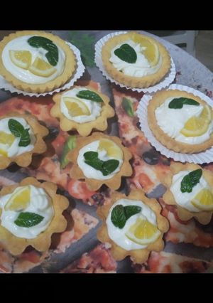 صورة لوصفة تارت الليمون المنعشة 😋🍋🥧