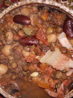 Una foto de Guiso de lentejas