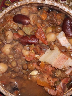 Una foto de Guiso de lentejas