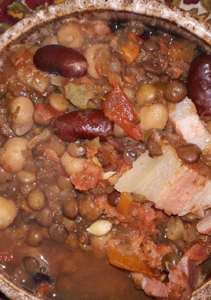 Una foto de Guiso de lentejas