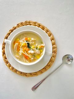 Foto resep Creamy chicken soup