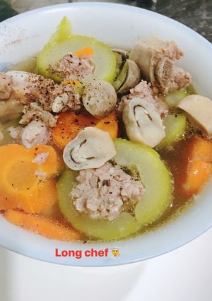 Hình của món Canh bí đao nhồi thịt👨‍🍳.