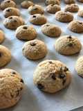 Biscotti con gocce di cioccolato