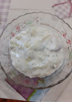 Görög joghurtos jégsaláta recept fotója