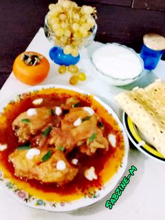 عکسی از دستور چیکن تیکا ماسالا