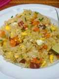 ข้าวผัดไข่​ ใส่กุนเชียง​ 🥚🍳