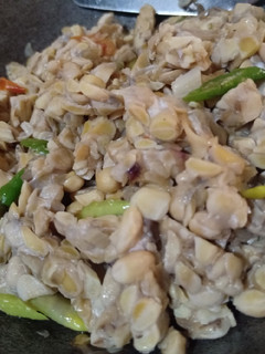 Foto resep Tempe tumis simpel cabe ijo my mom