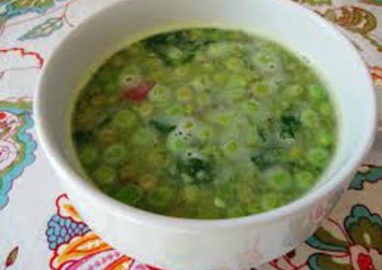 Peas soup