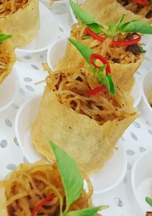 Foto resep Popiah sapi soun cabe lada