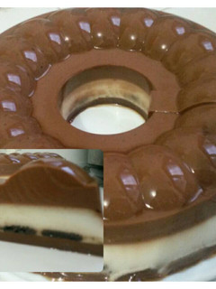 Foto resep Puding susu oreo