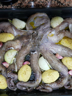 Una foto de Pulpo al horno