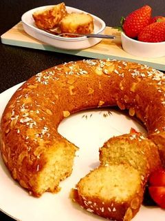 صورة لوصفة كيك جوز الهند