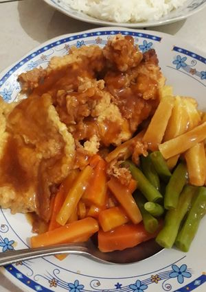 Foto resep Krispy chicken steak,