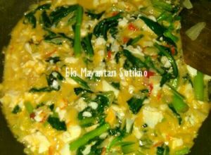 Foto resep Tumis Sawi Manis Telur Asin (Tanpa Garam)