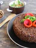 Red Lentil and Bulgur Stew (Mujaddara Hamra)