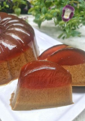 Foto resep Pudding gula merah santan
