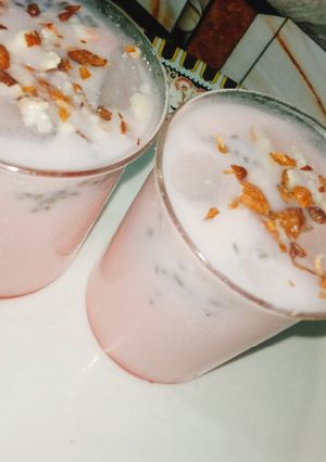 A picture of Doodh Ka sharbat.