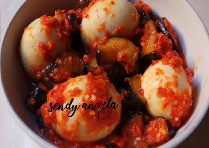 Telur Rica Rica Resep Telur bulat rica terong oleh Sendy Angela - Cookpad