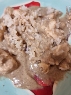 Una foto de Pollo fit con salsa