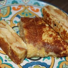 A picture of Bread Omelette.