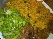 A picture of mutton mandi