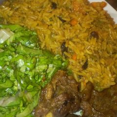 Mutton Mandi rice A picture of Mutton Mandi rice.